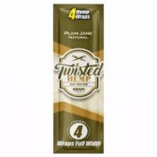 Twisted Hemp Wraps Plain Jane (15pcs/display) - Image 2