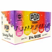 Pop Cones 1 1/4 Ultra Thin Variety Pack (25pcs/dispay) - Image 2