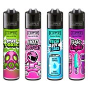 Clipper Classic Girly Slogan (48pcs/display)