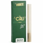 VIBES The Cali Cones Organic Hemp 1g 3-Pack (8pcs/display) - Image 2