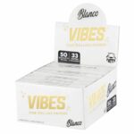 VIBES Rolling Papers Fatty Blanco Ultra Wide (50pcs/display) wholesale vibes rolling papers fatty blanco ultra wide 50pcs display 2