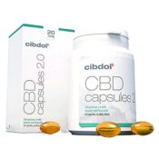 Cibdol 2.0 Softgel Capsules 20% CBD 2000mg (60 capsules)