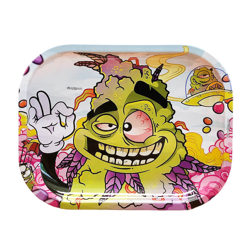 Wholesale Original Z Small Metal Rolling Tray-1 Original Z Small Metal Rolling Tray - Image 1