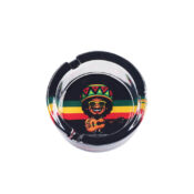 Wholesale Champ High Rasta Life Glass Ashtray (6pcs:display)-4