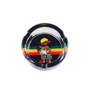 Wholesale Champ High Rasta Life Glass Ashtray (6pcs:display)-5