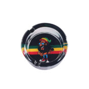 Wholesale Champ High Rasta Life Glass Ashtray (6pcs:display)-6