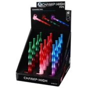 Champ High Seahorse Pipe (12pcs/display)