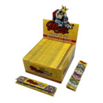Wholesale Monkey King Psychodelic Wood KS Slim Rolling Paper Unbleached (50pcs:display)-1
