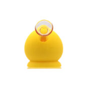 Rubber Duck Glass-Silicone Pipe 5.4 cm - Image 4