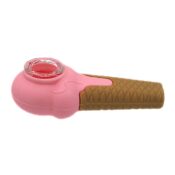 Scary Ice Cream Silicone Pipe 10 cm - Image 3