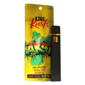 King Kush XL 800mg CBD Disposable Vape Pen 1ml (10pcs/display) - Image 2