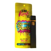 King Kush XL 800mg CBD Disposable Vape Pen 1ml (10pcs/display) - Image 4