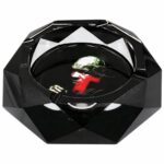 Tyson 2.0 Boxing Mike Diamond Cut Glass Ashtray Black Tyson 2.0 Boxing Mike Diamond Cut Glass Ashtray Black Wholesale 1 1