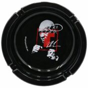 Tyson 2.0 Boxing Mike Glass Ashtray Black - Image 2