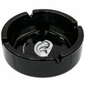 Tyson 2.0 Mike Bite Glass Ashtray Black