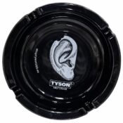 Tyson 2.0 Mike Bite Glass Ashtray Black - Image 2