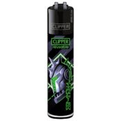 Clipper Lighters Classic Cyborg Warriors (48 pcs/display) - Image 3