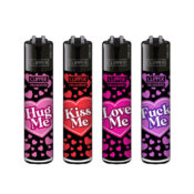 Clipper Lighters Classic Kiss Me #2 (48pcs:display)-Wholesale-2