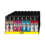 Clipper Lighters Classic Mix Slogan #12 (48pcs:display)-Wholesale-2