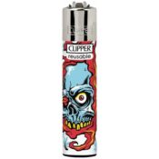 Clipper Lighters Classic Weed Skulls (24pcs/display) - Image 4