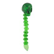 Designer Glass Skull Glass Dabber - Image 2