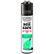 Clipper Lighters Classic Cute Weed (48pcs/display) - Image 4