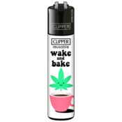 Clipper Lighters Classic Cute Weed (48pcs/display) - Image 5