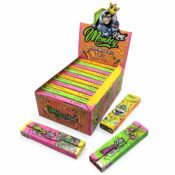 Monkey King Unbleached Rolling Papers Rainbow Hypnotic King Size Slim with Tips (24pcs/display) - Image 2