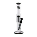 Best Buds Transparent Glass Bong Straight Tree Perc 33cm-Wholesale-8