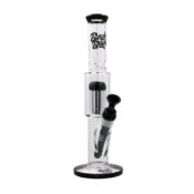 Best Buds Transparent Glass Bong Straight Tree Perc 33cm-Wholesale-8