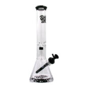 Best Buds Transparent Glass Bongs Beaker XL Tree Perc 40cm-Wholesale-2