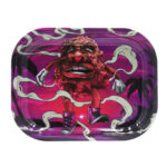 Beuz Bloodybud Metal Rolling Tray Small (14x28cm)-Wholesale-1