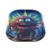 Beuz Weedmonster Metal Rolling Tray Small (14x28cm)-Wholesale-2