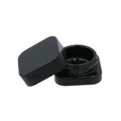 Glass Jar Square Black 9ml-Wholesale-2