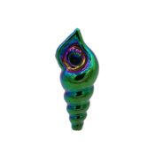 Iridescent Shell Pipe Green:Purple Gradient-Wholesale-1