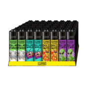 Clipper Lighters Classic Mix Slogan #4 (48pcs:display)-Wholesale-2