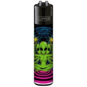 Clipper Lighters Classic Trippy Alien (48pcs/display) - Image 2
