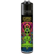 Clipper Lighters Classic Trippy Alien (48pcs/display) - Image 3