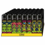 Clipper Lighters Classic Trippy Alien (48pcs/display) - Image 6