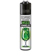 Clipper Lighters Classic Weed Slogan #10 (48pcs/display) - Image 2