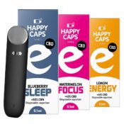 Happy Caps Disposable Vaporizers 0.5ml (5pcs/display)