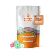 Orange County CBD Gummies Mixed Fruit Flavor Bears 400mg-Wholesale
