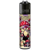 Clipper Lighters Classic Kinky Shrooms (48pcs/display) - Image 3