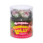 Cannabis Lollipops Strawberry Haze Flavour Giftbox 10pcs (12packs:masterbox)-Wholesale 1