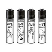 Clipper Lighters Classic FFX Adult #2 (48pcs:display)-Wholesale 1