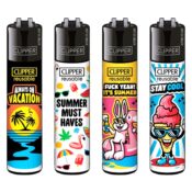 Clipper Lighters Classic Summer (48pcs/display)