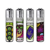 Clipper Lighters Classic Weed Laws (48pcs:display)-Wholesale 1