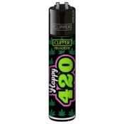 Clipper Lighters Classic Weed Statements #9 (48pcs/display) - Image 5