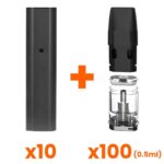 CCELL UNO POD Small Pack (4 Batteries + 100 Cartridges 1ml)