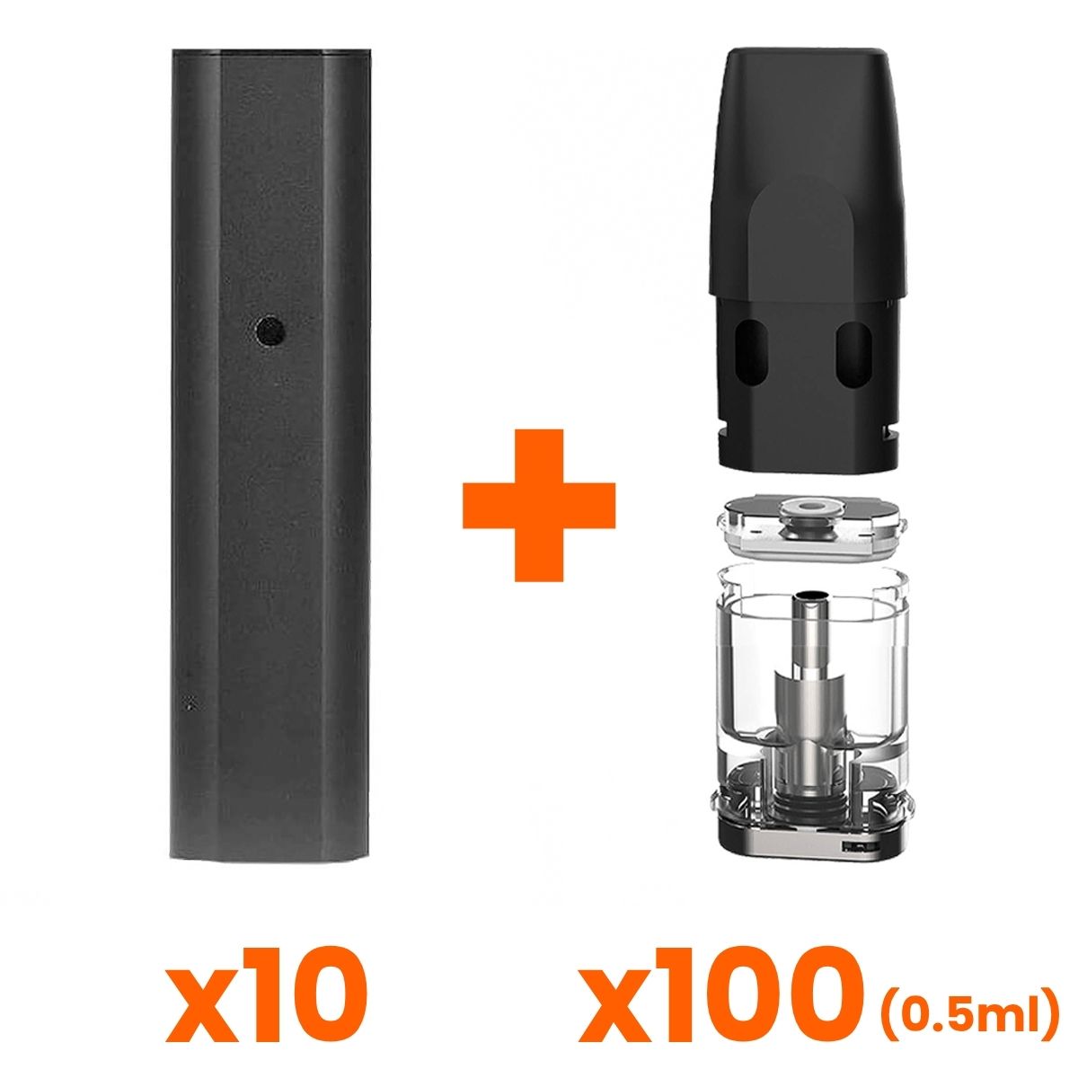CCELL UNO POD Small Pack (4 Batteries + 100 Cartridges 1ml) CCELL UNO POD Small Pack (4 Batteries + 100 Cartridges 1ml)